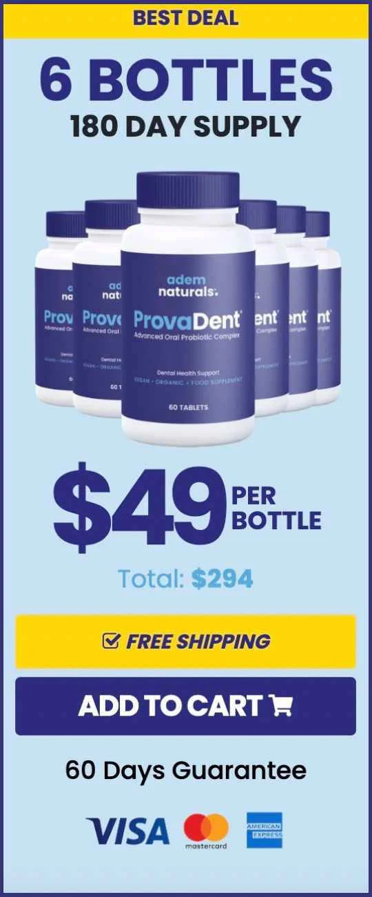 Provadent 6 $49/bottle